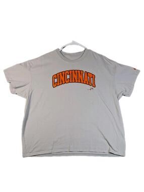 Nike Mens 3XL Beige Cincinnati Bengals Graphic Tee Short Sleeve Streetwear